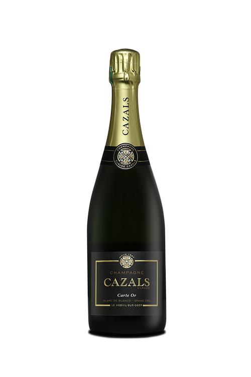 CARTE OR GRAND CRU Champagne Claude Cazals Le Mesnil sur Oger